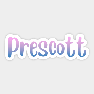 Arizona Prescott map arizona state usa arizona tourism Prescott tourism Sticker